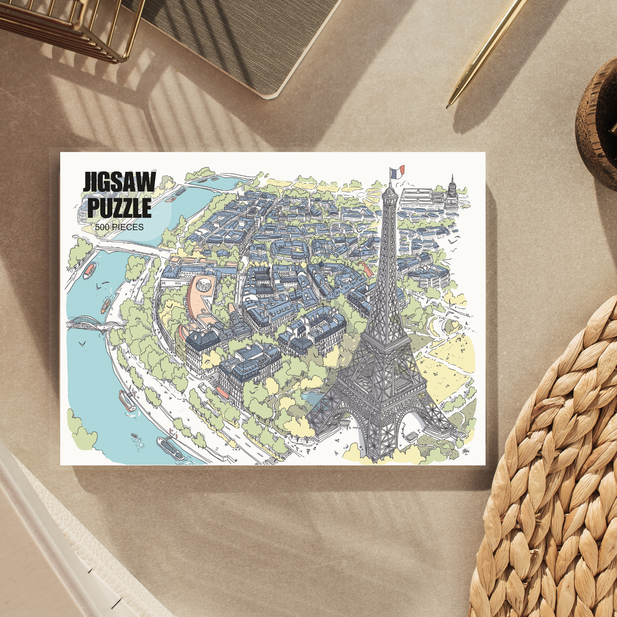 Puzzle de la Tour Eiffel