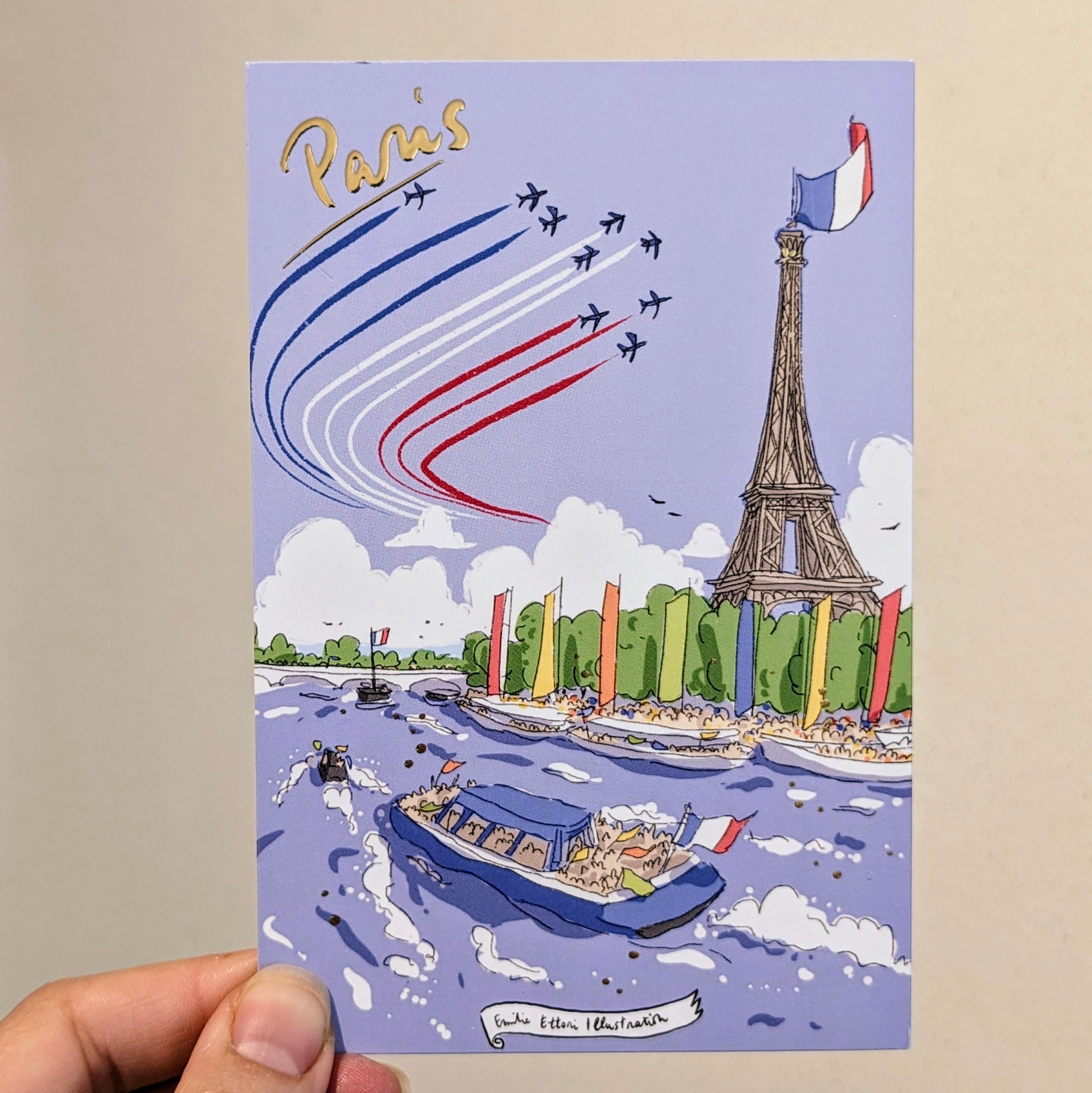 Carte postale Patrouille de France