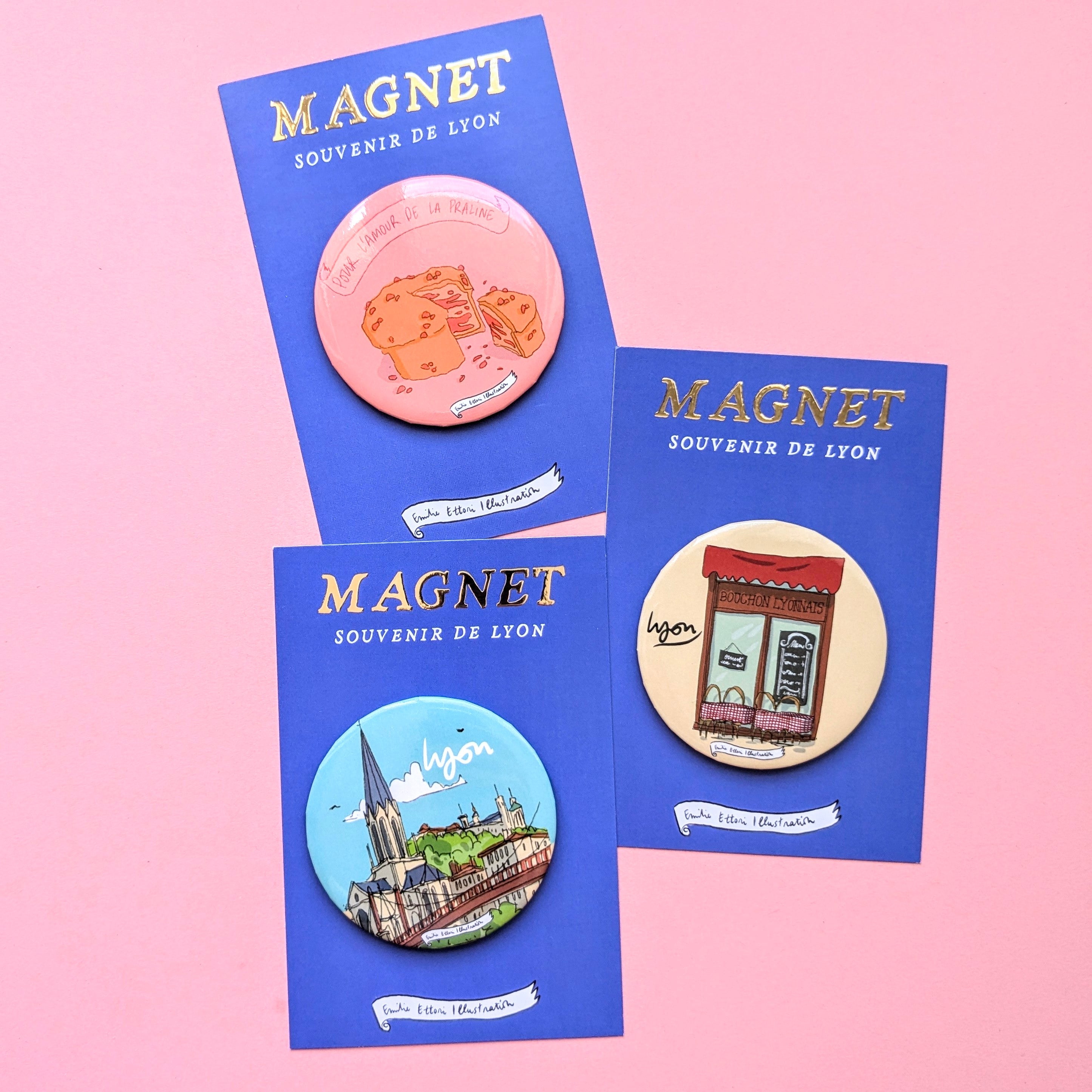 Magnet Tour Eiffel imaginaire